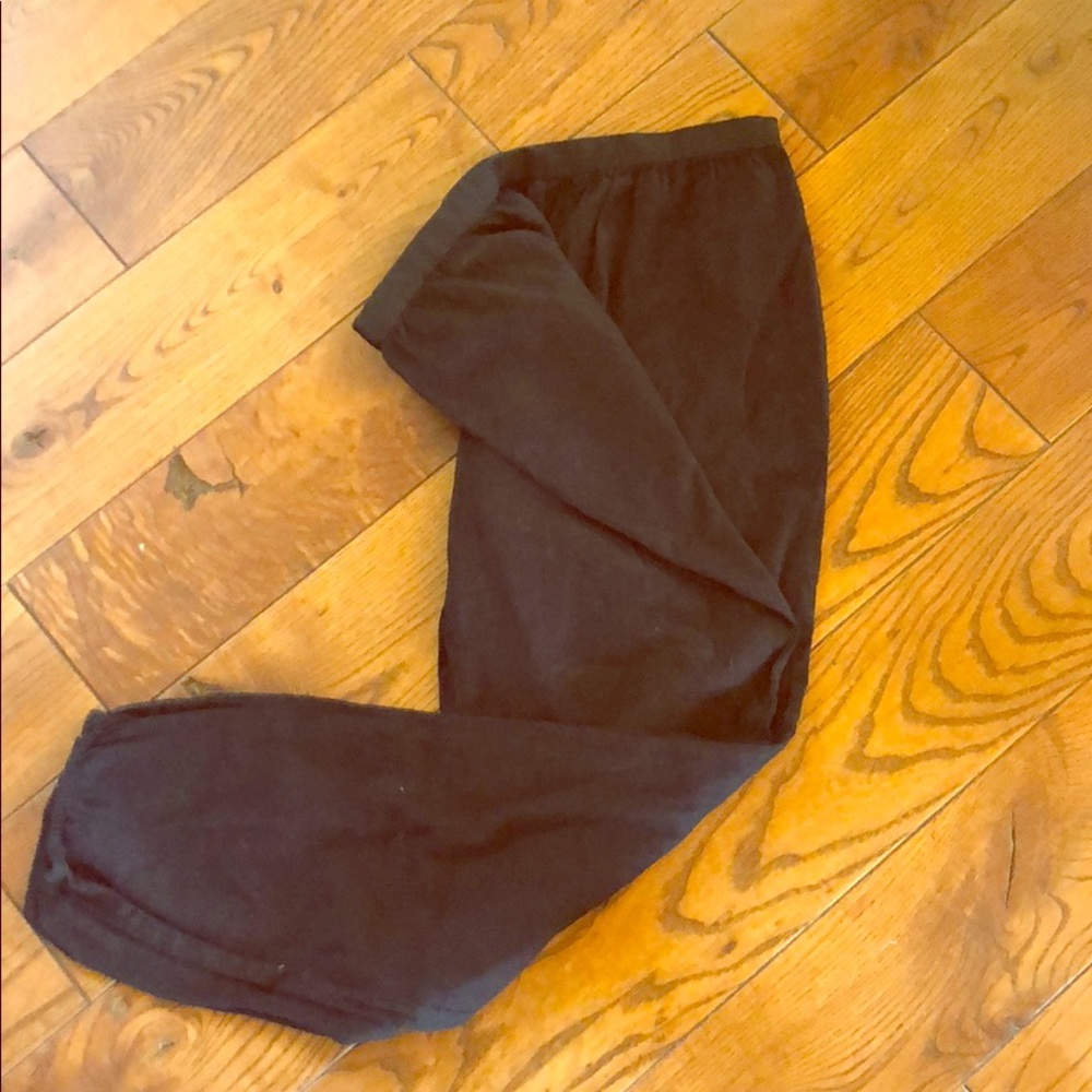 Cotton elastic waist pants